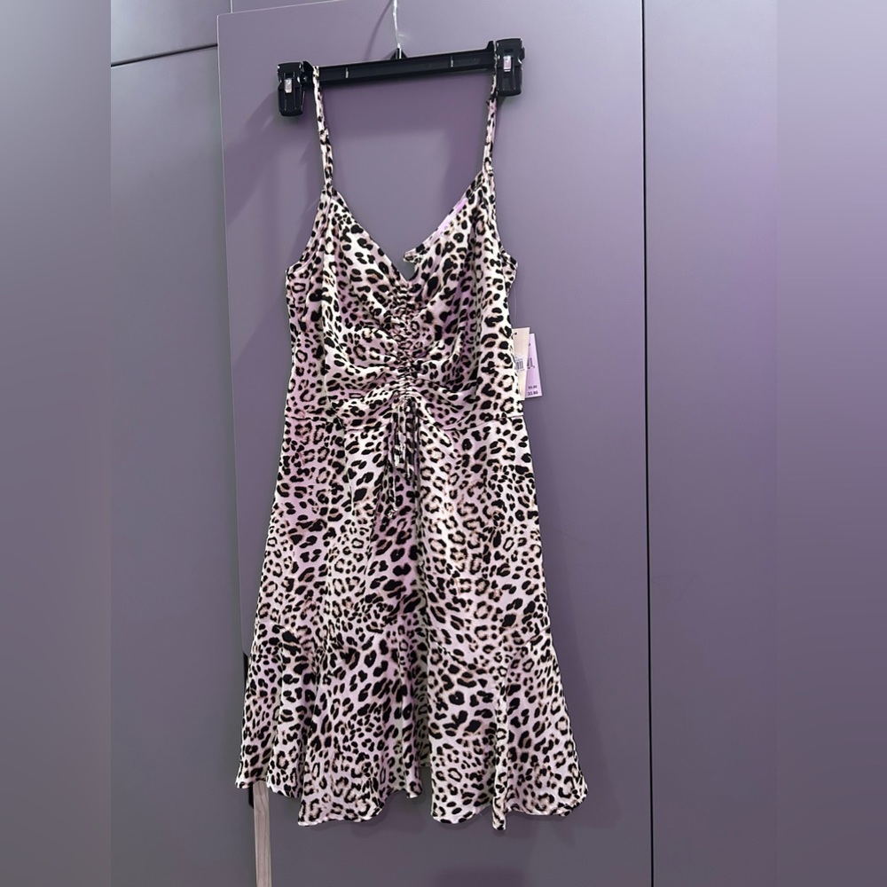 Cheetah mini dress